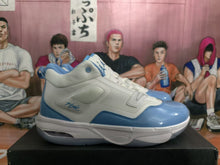 Jordan Flight Basketball Sneakers White and Blue