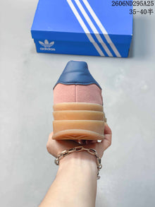 Adidas Gazelle Bold Women's Platform Sneakers Pink Blue