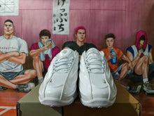 Silver White Low-Top Sneakers