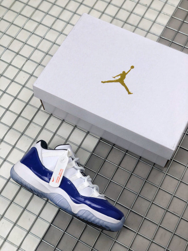 Jordan Air Jordan 11 Blue White Sneakers BQ3685-001