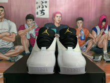 Jordan White and Black Basketball Sneakers