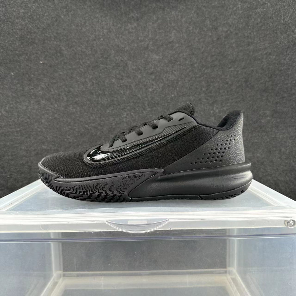Nike Precision 7 Basketball Shoes - Black