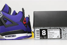 Jordan Air Jordan 4 Retro Levi's Purple Black Sneakers
