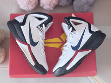 Nike Hyperdunk 2010 Kids Basketball Shoes, White/Navy/Red