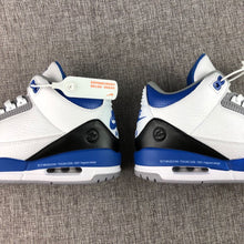Fragment x Air Jordan 3 Sneakers White Blue Black CT8532-040
