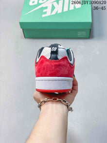 Nike SB Alleyoop Low-Top Skate Shoes in Black, White & Red