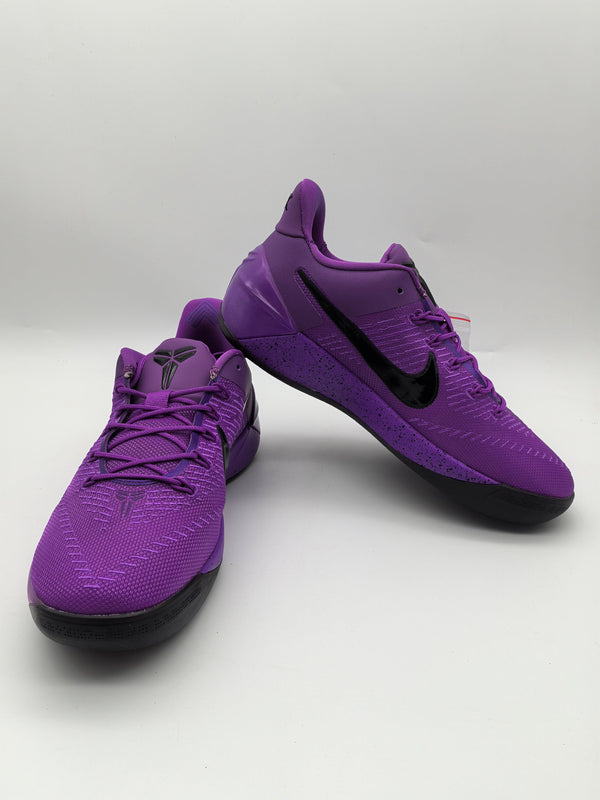 Nike Purple Basketball Sneakers with Black Swoosh
