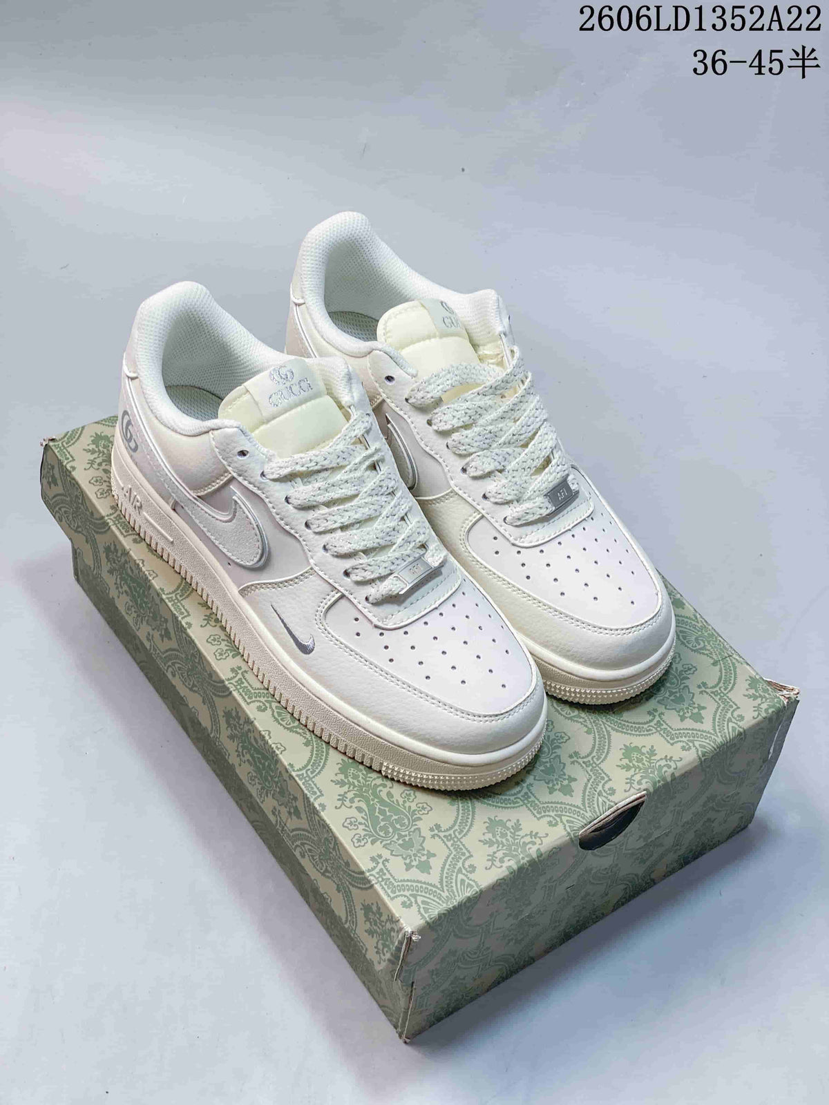 Nike Air Force 1 Low White The North Face Custom