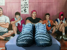 Nike Blue Textured Sneakers