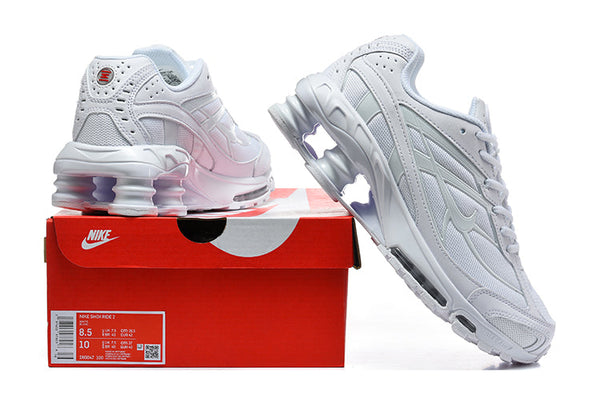 Nike Shox Ride 2 White Sneakers