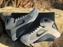 Nike HD2008 High-Top Basketball Sneakers Gray Black