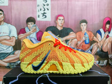 Nike Ja 3 Basketball Shoes, Mismatch Orange and Blue