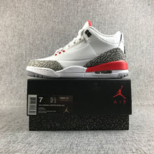 Jordan Air Jordan 3 Retro White Red Sneakers
