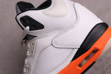 Jordan Air Jordan 5 Fire Red High-Top Sneakers White Black Orange DC1060-100