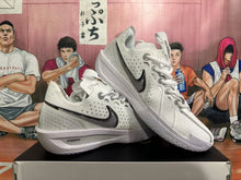 Nike GT Cut 3 Basketball Shoes in White and Silver