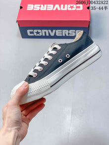 Converse All Star Low-Top Sneakers in Navy and White
