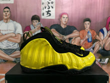 Nike Air Foamposite One Yellow Black Basketball Sneakers