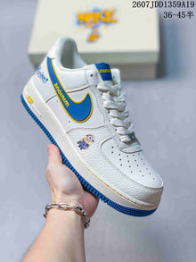Nike Air Force 1 Low Graphic Sneakers White Multicolor