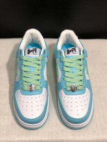 BAPE Sta Low Sneakers Blue Green