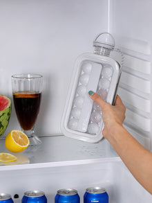 2-in-1 Ice Kettle - Ice Ball Maker & Cold Water Bottle