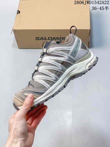 Salomon XA Pro 3D Trail Sneakers in Taupe and Gray