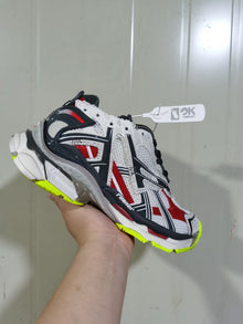 Balenciaga Runner Sneakers Black White Red Fluorescent Yellow
