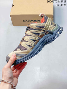 Salomon XT-3D Trail Running Shoes in Taupe and Beige