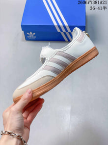 Adidas Samba Jane Mary Jane Sneakers White and Beige