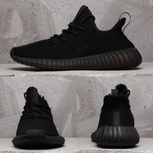 Yeezy 350 V2 Black Knit Sneakers