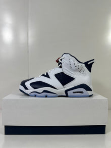Jordan Air Jordan 6 Retro Olympic London Sneakers White Navy CT8529-164