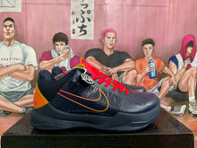 Nike Kobe 4 Protro PE Basketball Shoes Navy Orange Red