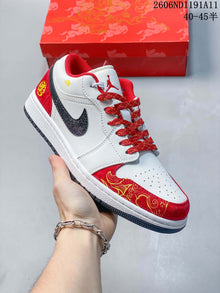 Nike Dunk Low Labubu-Inspired White Red Sneakers