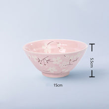 Bowls and Spoon Set - Japanese Cherry Blossom Dishware