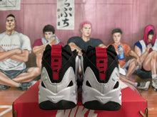 Nike Air More Uptempo Low White Black Red Sneakers
