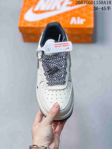 Nike Air Force 1 ’07 Low White Navy Sneakers 2607GGD1158A18