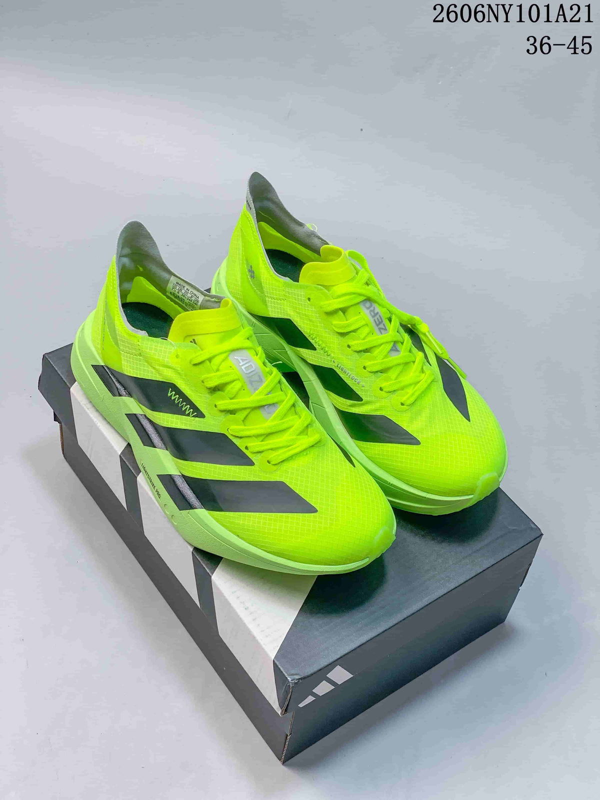Adidas Ultrabounce Running Shoes in Neon Yellow