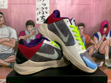 Nike Zoom Basketball Sneakers White Gray Green