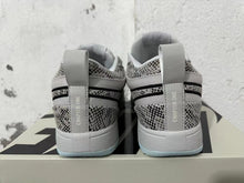 Nike Low-Top Sneakers in White, Gray and Pale Blue