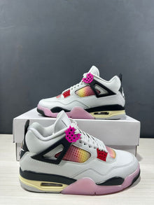 Jordan Air Jordan 4 Retro Comic White Black Pink Sneakers JA1135-100