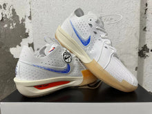 Nike Basketball Shoes White Blue Orange