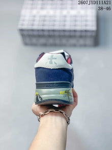 Premiata 712510UOI Sneakers Navy Red White