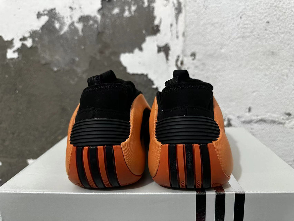 Adidas Harden Vol. 8 Basketball Shoes Black Orange