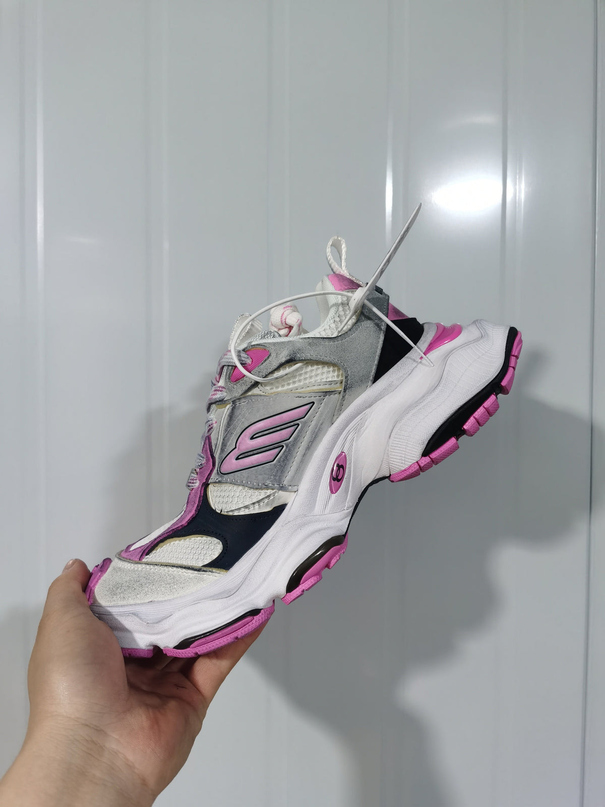 New Balance 1950 Sneakers Grey Pink Black