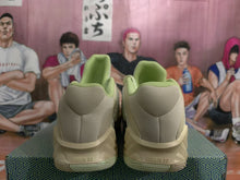 Nike Cushion 3.0 Basketball Sneakers Beige and Lime