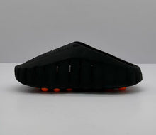 Nike Black Slides with Orange Pod Sole