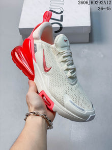 Nike Air Max 270 Sneakers in White and Multicolor
