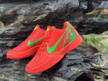 Nike Kobe 6 Basketball Shoes in Red and Green