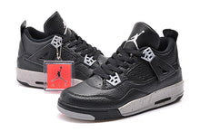 Jordan Air Jordan 4 Black Grey Sneakers 314254-003