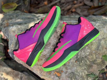 Nike Kobe 6 Basketball Shoes in Pink, Purple and Volt Green