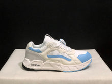 Off-White Low-Top Sneakers White and Sky Blue OWIA285F23LEA001